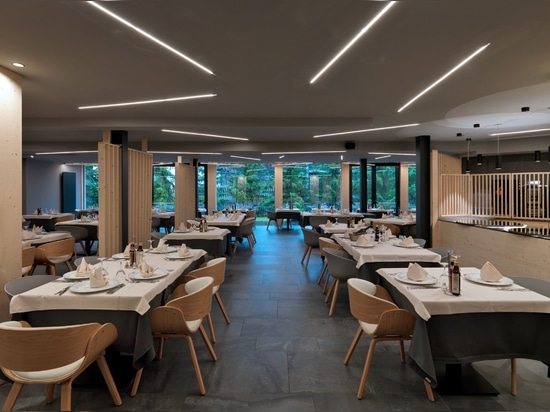 Hotel Fedora: un esempio di architettura alpina in gres porcellanato