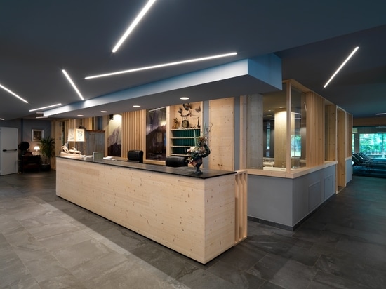 Hotel Fedora: un esempio di architettura alpina in gres porcellanato