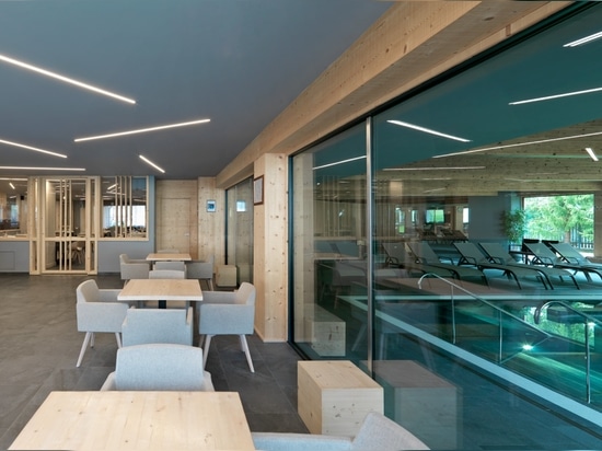 Hotel Fedora: un esempio di architettura alpina in gres porcellanato
