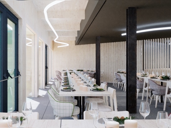 Hotel Fedora: un esempio di architettura alpina in gres porcellanato
