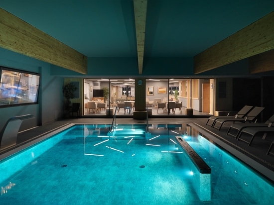 Hotel Fedora: un esempio di architettura alpina in gres porcellanato
