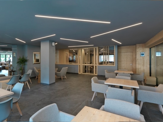 Hotel Fedora: un esempio di architettura alpina in gres porcellanato