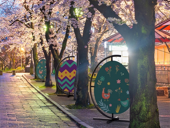 Tendenze pasquali negli spazi urbani: dare forma agli allestimenti primaverili