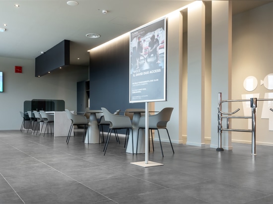Sviluppo commerciale e design: una struttura fitness realizzata con le superfici Caesar