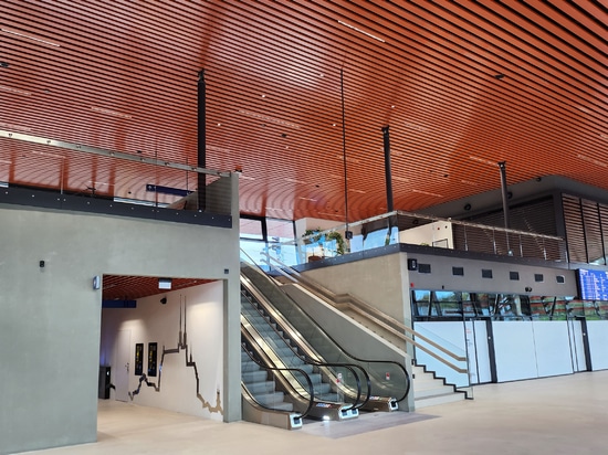 Atena Sistema Baffle per Stazione Centrale Brno