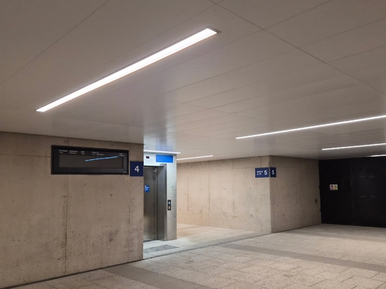 Atena Pannelli Matrox con struttura nascosta per Stazione Centrale Brno