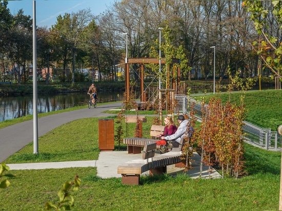 La ristrutturazione del canale dell'Ems di Dortmund collega natura, luogo e mobilità