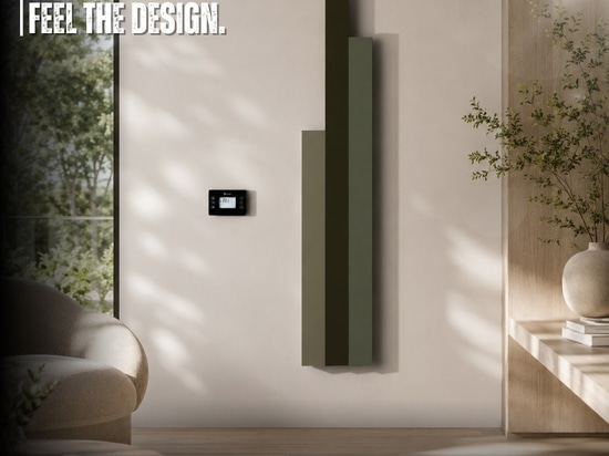 Collezione elettrica NOTUS - Radiatori in alluminio di design per un riscaldamento elegante