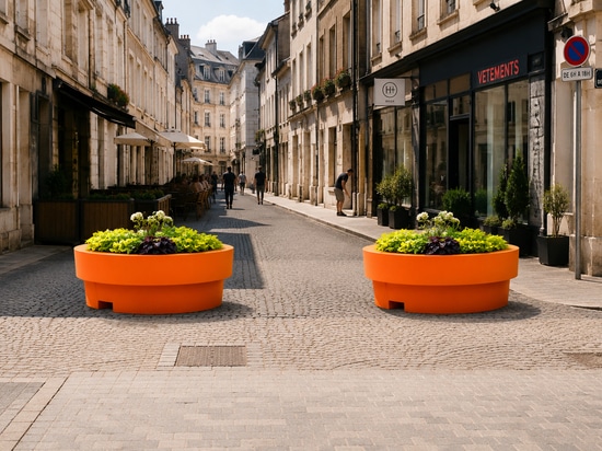 Fioriere urbane per spazi pubblici più sicuri