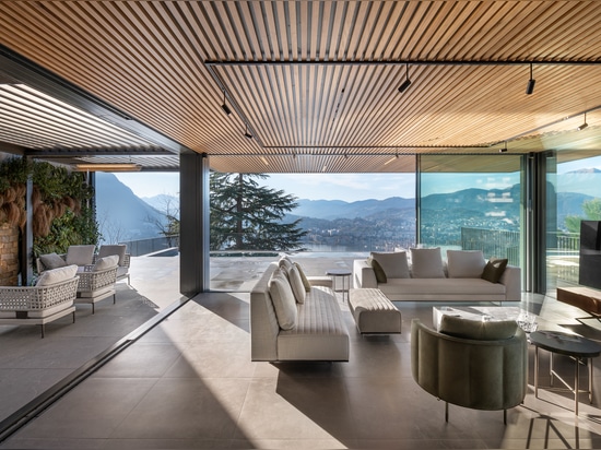 Vision per Villa Tree: permeabilità in e outdoor