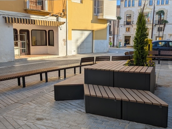 Arredo urbano a Pego: un intervento per ordinare, connettere e migliorare lo spazio pubblico