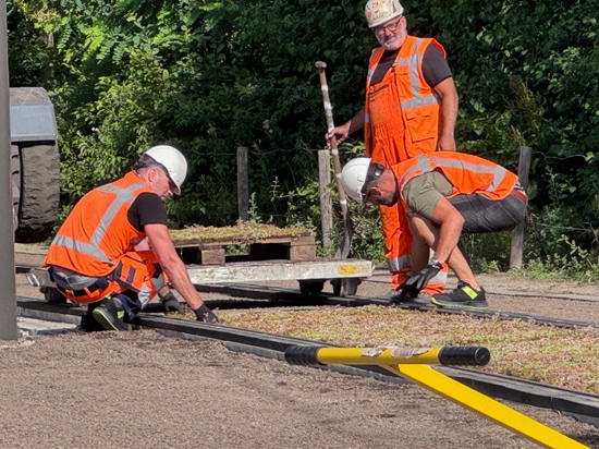 BERA RailFix, installato nella città di Nieuwegein (Utrecht - Paesi Bassi)
