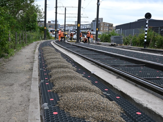 BERA RailFix, installato nella città di Nieuwegein (Utrecht - Paesi Bassi)
