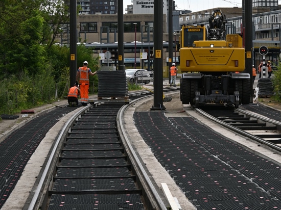 BERA RailFix, installato nella città di Nieuwegein (Utrecht - Paesi Bassi)