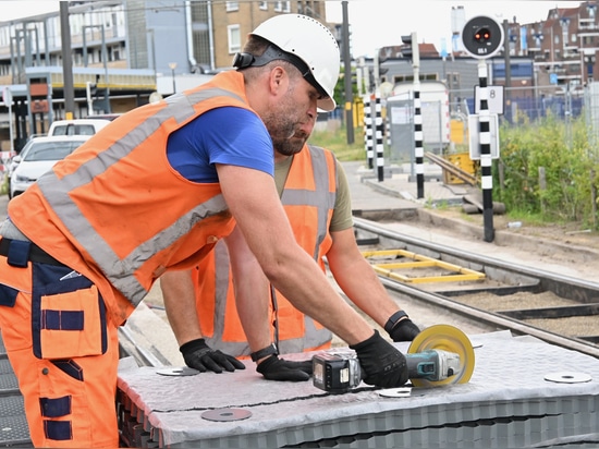 BERA RailFix, installato nella città di Nieuwegein (Utrecht - Paesi Bassi)