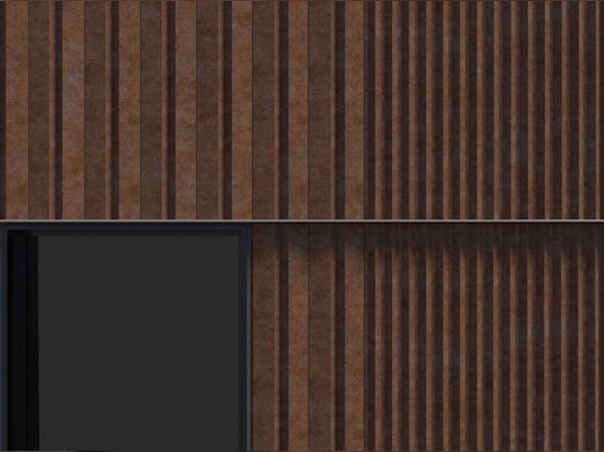 Nuove finiture in Corten e Corten blu per facciate dall’identità architettonica