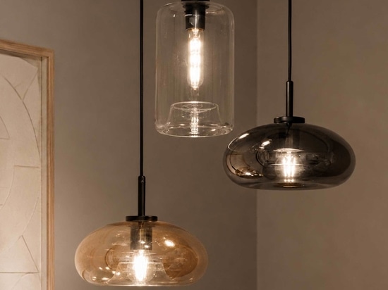 Lampade a sospensione in vetro "s. luce Cruet" per soluzioni di illuminazione su misura