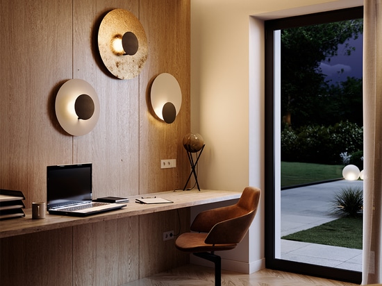 Lampade da parete e da soffitto s.luce Plate, Hook & Edge