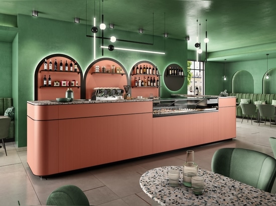 STUDIO24 by Frigomeccanica: l'arredo bar diventa architettura