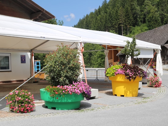 Grandi fioriere urbane: l’esempio di Köflach
