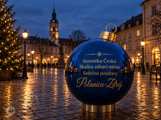 Palline di Natale personalizzate XXL: un regalo unico per le città gemellate