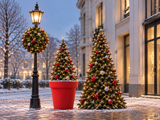 Dai fiori estivi alle decorazioni natalizie: una trasformazione stagionale