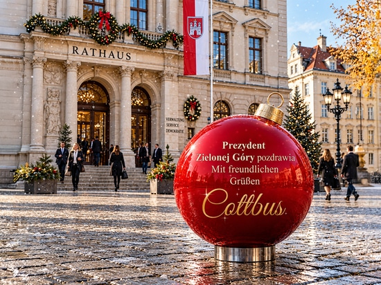 Decorazioni natalizie ricche di significato: palline XXL con un messaggio