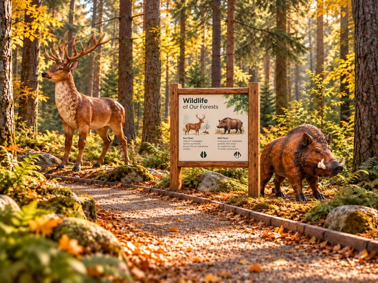 Decorazioni ispirate alla natura: portare la fauna selvatica negli spazi pubblici