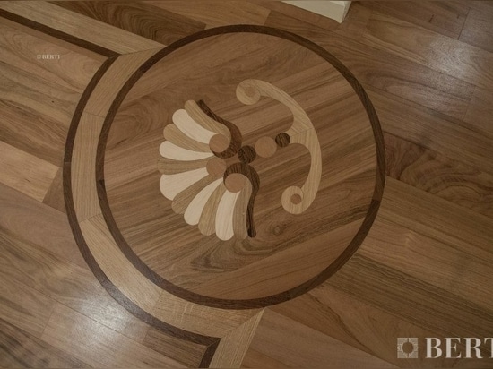 Parquet intarsiato Berti per il Teatro Nazionale di Baku