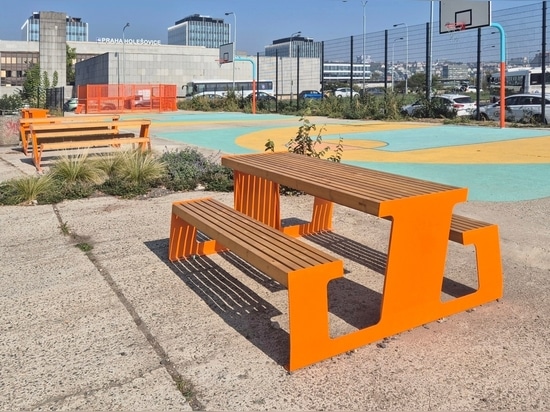 Praga - Parco giochi SPOT Holešovice