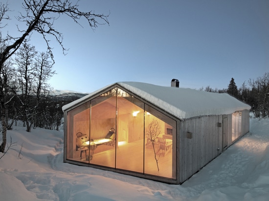 REIULF RAMSTAD ARKITEKTER? BARACCA A FORMA DI V DI S