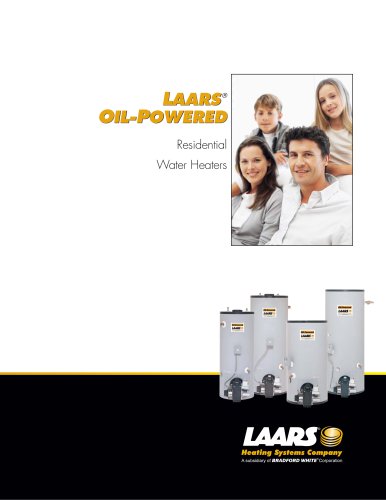 Center and Rear Flue Oil-Powered Water Heater Brochure