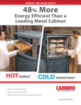 CAMTHERM® FOOD HOLDING CABINETS