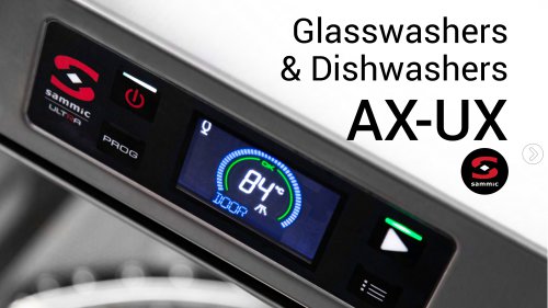 AX-UX glass- and dishwashers