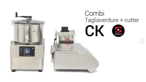 Combi Tagliaverdure + cutter