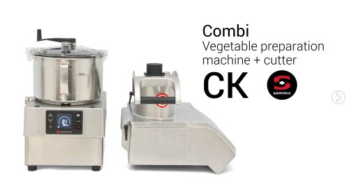 Sammic Combi veg prep machine-cutter (Heavy Duty)