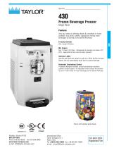 430 Frozen Beverage Freezer