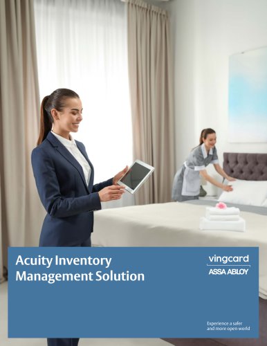 Acuity Inventory Management Solution English