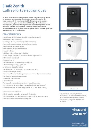 Elsafe Zenith