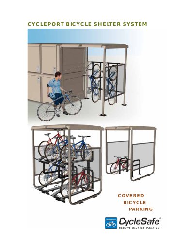 CYCLEPORT BICYCLE SHELTER SYSTEM