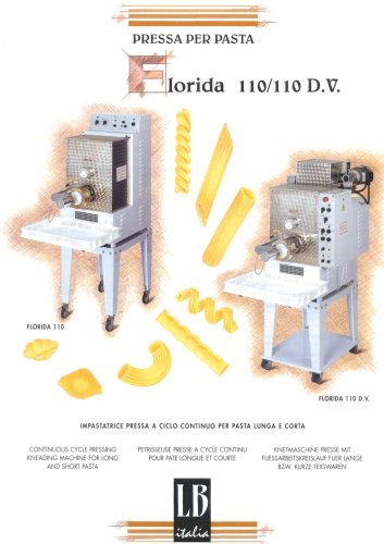 Pressa per pasta-Florida 110/ 110 D.V.