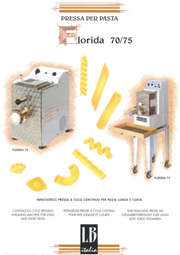 Pressa per pasta-Florida 70/75