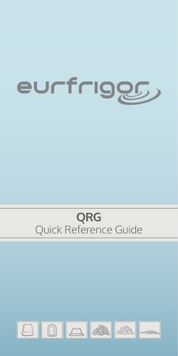 eurfrigor QRG Quick Reference Guide