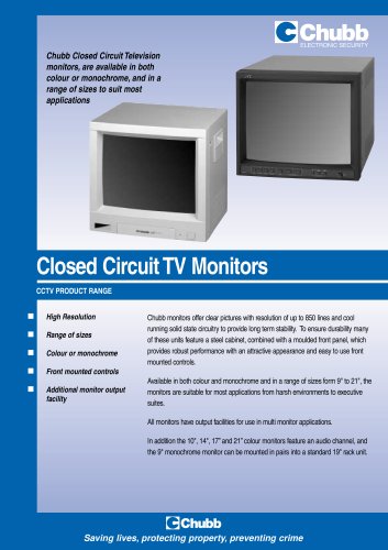 Closed Circuit TV Monitors