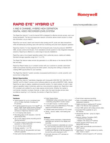 Data Sheet - Rapid Eye? Hybrid LT