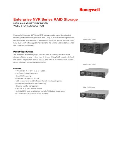 Enterprise NVR Series RAID Storage