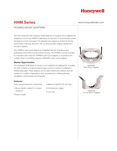 HHM Series Housing Mount Adapters