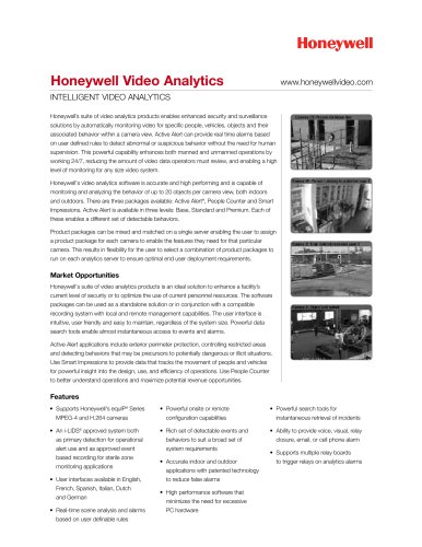 Honeywell Video Analytics