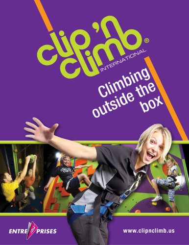 Clip'n Climb Brochure 2013