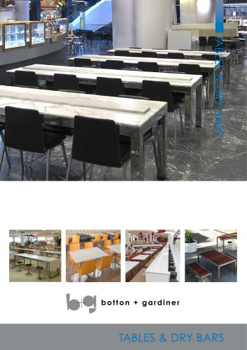 TABLES & DRY BARS